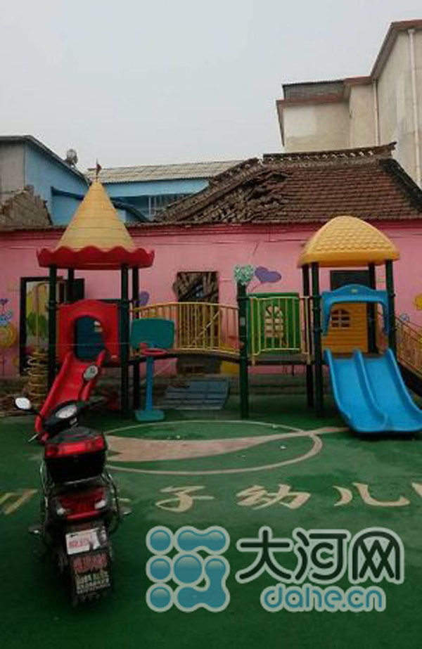 河南一涉嫌私下刷新幼儿园坍塌