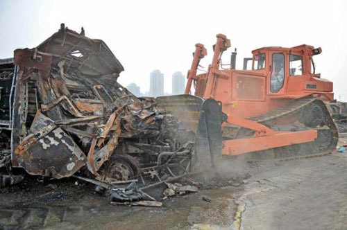 天津港爆炸变乱第21天：：遇难人数上升至159人