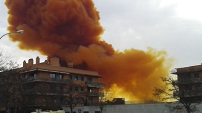西班牙化学燃料工厂产生两次爆炸 致1死2人重伤