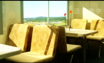 西安北客站铁路-动车动画仿照
